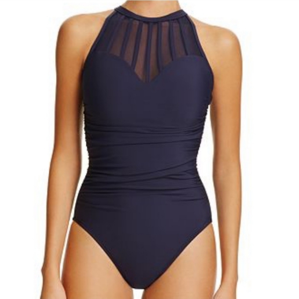 MagicSuit by Miraclesuit Anastasia Slimming Tummy Control One Piece Swimsuit 10
